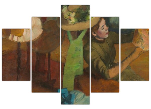 Slika - Edgar Degas, The Millinery Shop, reprodukcije (150x105 cm)