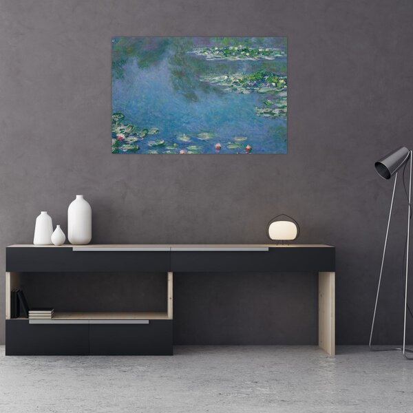 Slika - Claude Monet, Water Lilies, reprodukcije (90x60 cm)