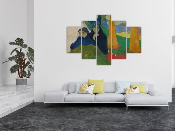 Slika - Paul Gauguin, Arlésiennes (Mistral) , reprodukcije (150x105 cm)