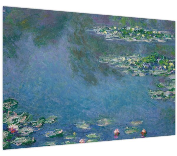 Slika - Claude Monet, Water Lilies, reprodukcije (90x60 cm)