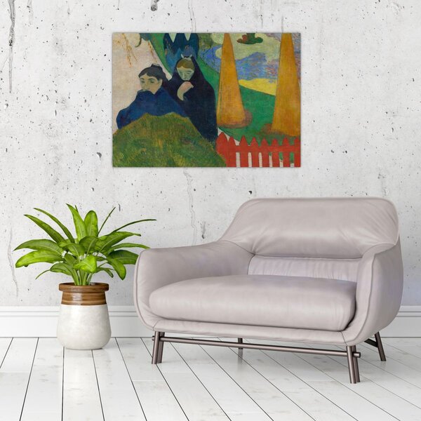 Slika - Paul Gauguin, Arlésiennes (Mistral) , reprodukcije (70x50 cm)