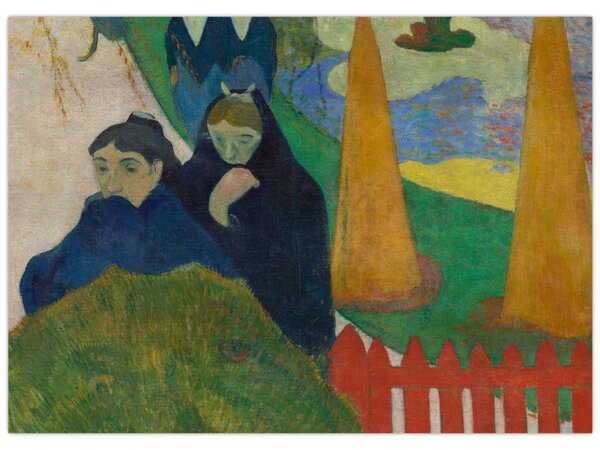 Slika - Paul Gauguin, Arlésiennes (Mistral) , reprodukcije (70x50 cm)