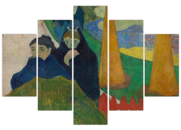 Slika - Paul Gauguin, Arlésiennes (Mistral) , reprodukcije (150x105 cm)