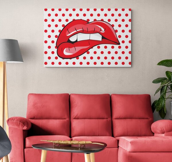 Slika pop art usne