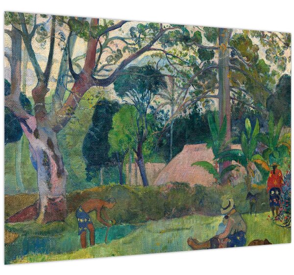 Slika - Paul Gauguin, Te raau rahi (The Big Tree), reprodukcije (70x50 cm)