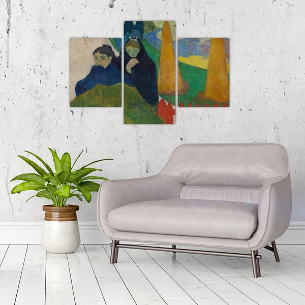 Slika - Paul Gauguin, Arlésiennes (Mistral) , reprodukcije (90x60 cm)