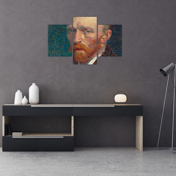 Slika - Vincent van Gogh, Self-Portrait, reprodukcije (90x60 cm)