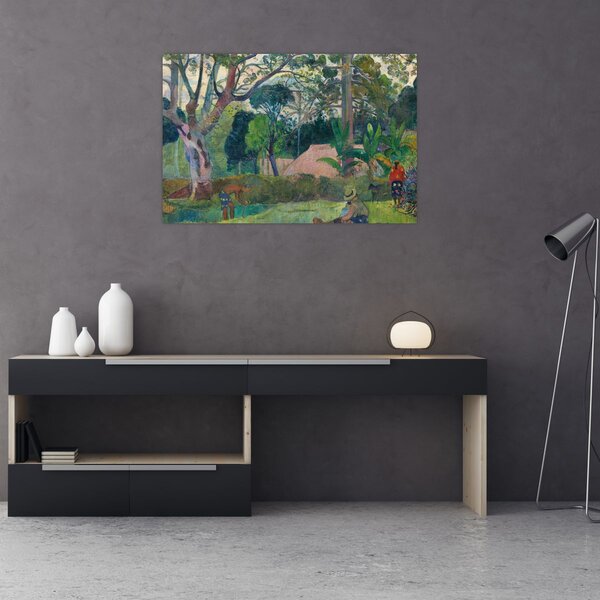 Slika - Paul Gauguin, Te raau rahi (The Big Tree), reprodukcije (90x60 cm)