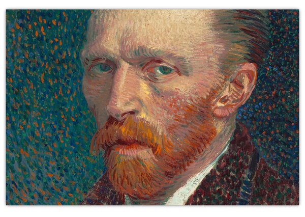 Slika - Vincent van Gogh, Self-Portrait, reprodukcije (90x60 cm)