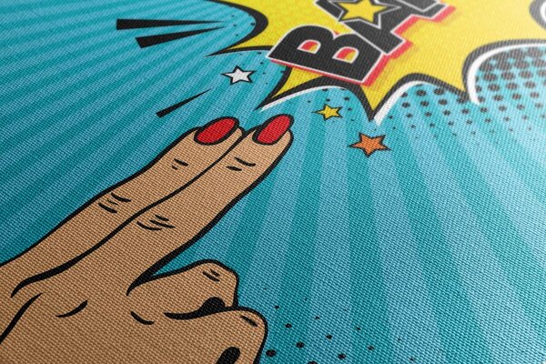 Slika s pop art motivom - BANG!