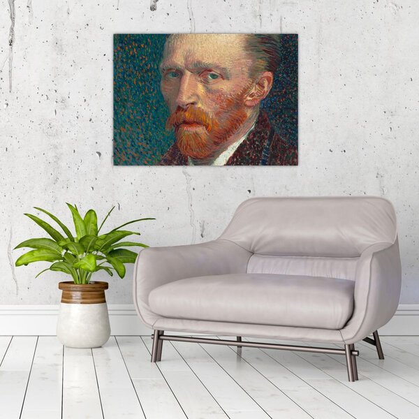 Slika - Vincent van Gogh, Self-Portrait, reprodukcije (70x50 cm)