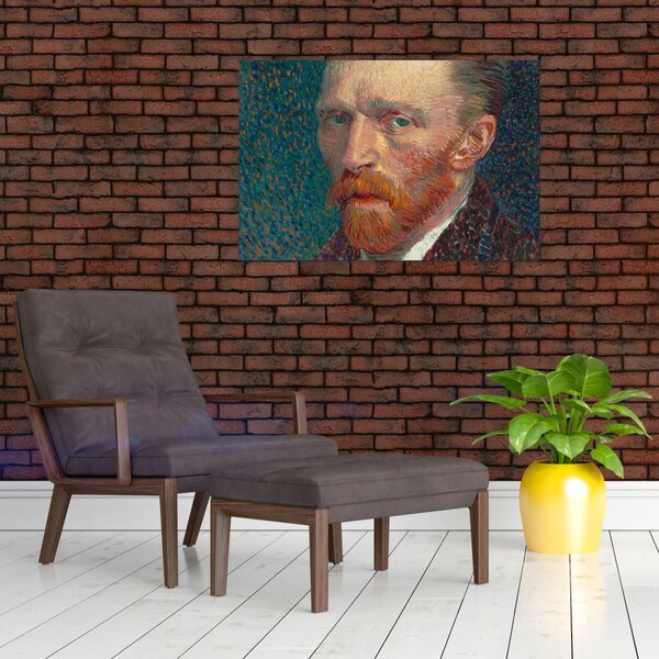 Slika - Vincent van Gogh, Self-Portrait, reprodukcije (90x60 cm)