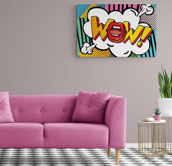 Slika u pop art stilu- WOW!