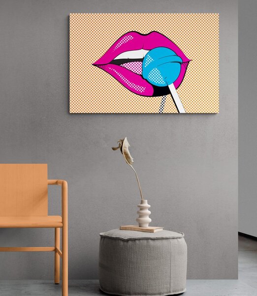 Slika pop art lizalica