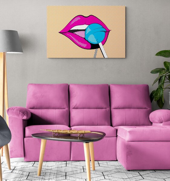 Slika pop art lizalica