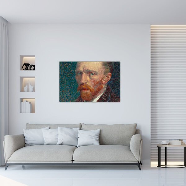 Slika - Vincent van Gogh, Self-Portrait, reprodukcije (90x60 cm)
