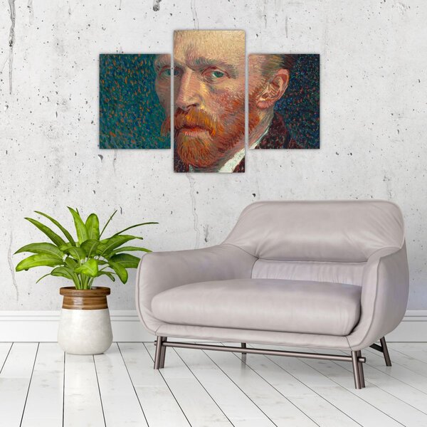 Slika - Vincent van Gogh, Self-Portrait, reprodukcije (90x60 cm)