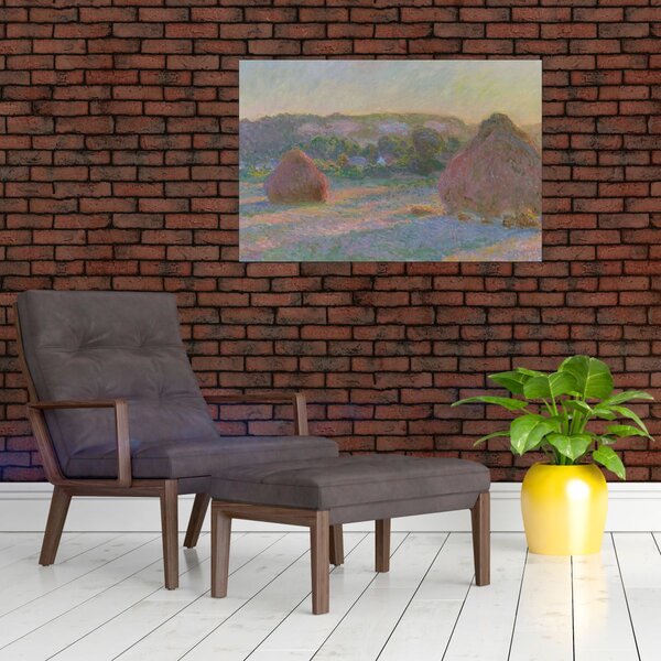 Slika - Claude Monet, Stacks of Wheat (End of Summer) , reprodukcije (90x60 cm)