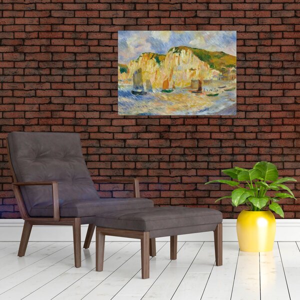 Slika - Auguste Renoir, Sea and Cliffs, reprodukcije (70x50 cm)