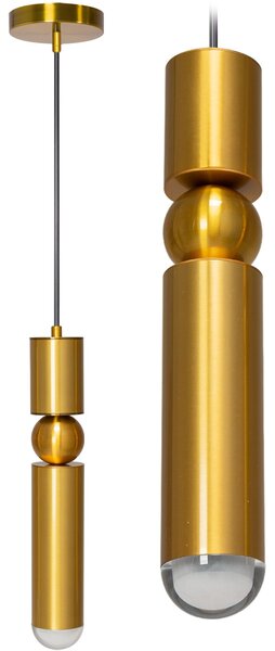Stropna viseća svjetiljka metalna zlatna APP470-1CP