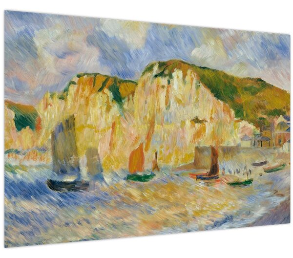 Slika - Auguste Renoir, Sea and Cliffs, reprodukcije (90x60 cm)