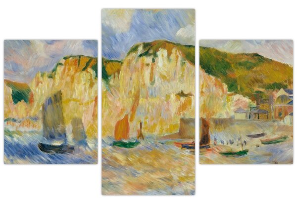 Slika - Auguste Renoir, Sea and Cliffs, reprodukcije (90x60 cm)