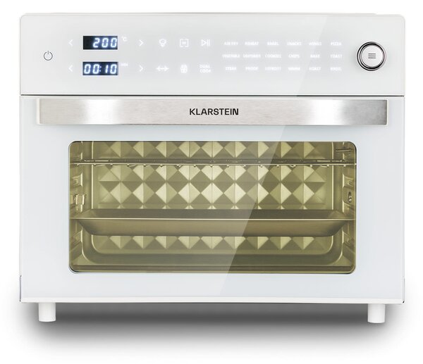 Klarstein Vigor Air, friteza na vrući zrak, 1800 W, 30 litara, 18 programa, gornje i donje grijanje