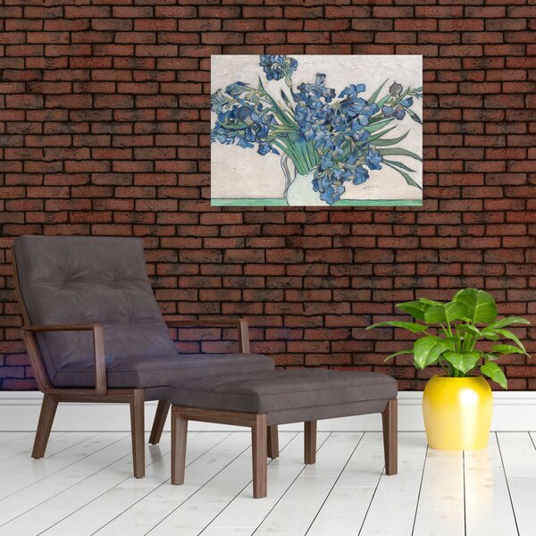 Slika - Vincent van Gogh, Irises, reprodukcije (70x50 cm)