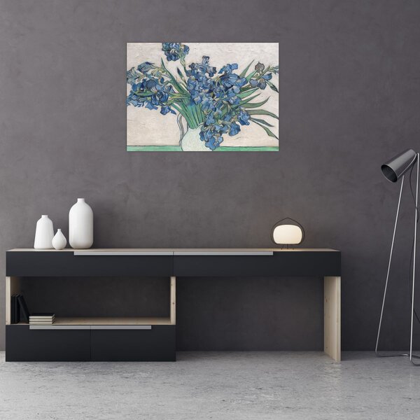 Slika - Vincent van Gogh, Irises, reprodukcije (70x50 cm)