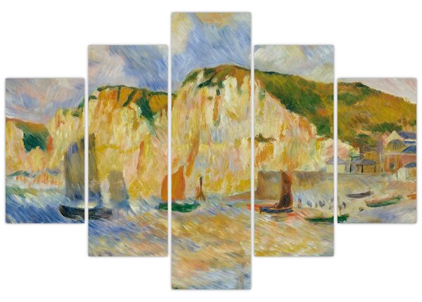 Slika - Auguste Renoir, Sea and Cliffs, reprodukcije (150x105 cm)