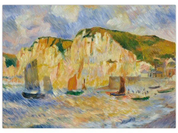 Slika - Auguste Renoir, Sea and Cliffs, reprodukcije (70x50 cm)