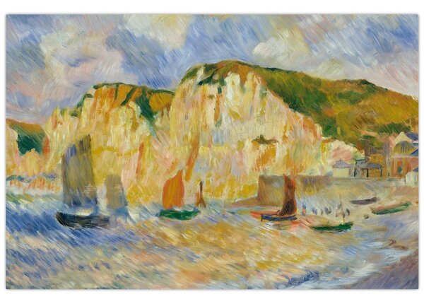 Slika - Auguste Renoir, Sea and Cliffs, reprodukcije (90x60 cm)