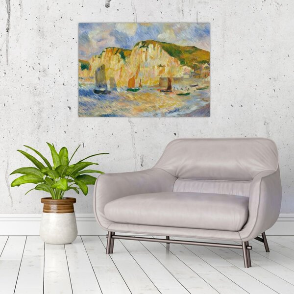 Slika - Auguste Renoir, Sea and Cliffs, reprodukcije (70x50 cm)