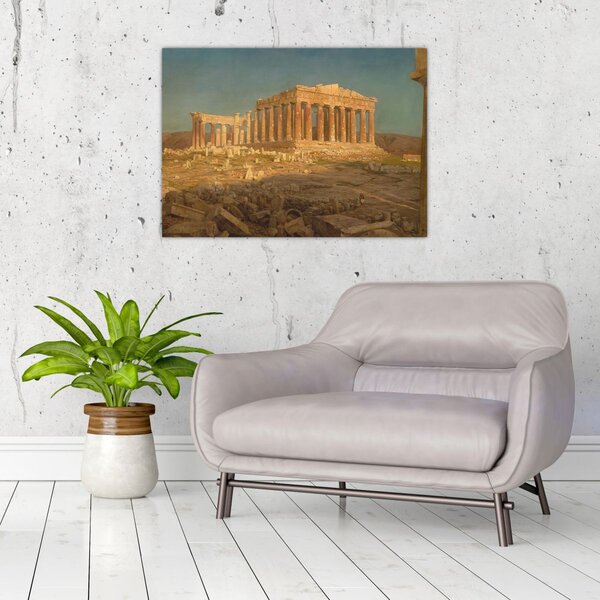 Slika - Frederic Edwin Church, The Parthenon, reprodukcije (70x50 cm)