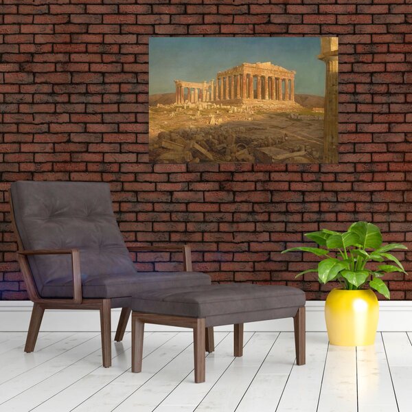 Slika - Frederic Edwin Church, The Parthenon, reprodukcije (90x60 cm)
