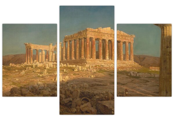 Slika - Frederic Edwin Church, The Parthenon, reprodukcije (90x60 cm)