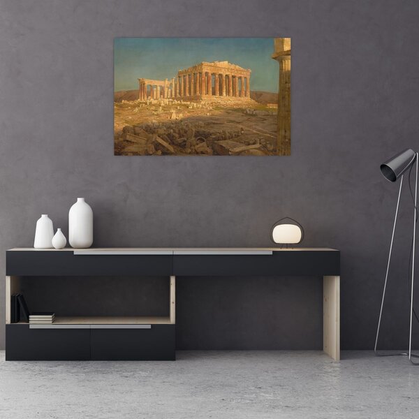 Slika - Frederic Edwin Church, The Parthenon, reprodukcije (90x60 cm)