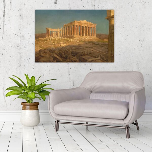 Slika - Frederic Edwin Church, The Parthenon, reprodukcije (90x60 cm)