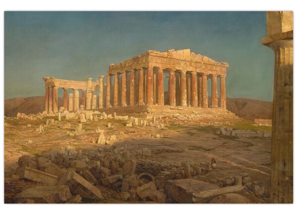 Slika - Frederic Edwin Church, The Parthenon, reprodukcije (90x60 cm)