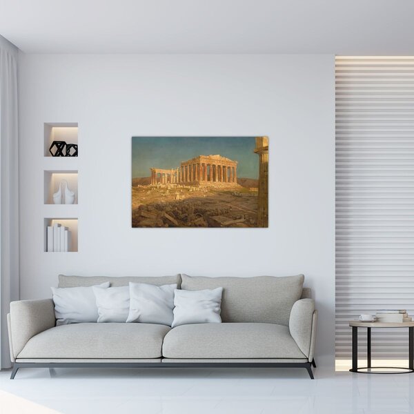 Slika - Frederic Edwin Church, The Parthenon, reprodukcije (90x60 cm)