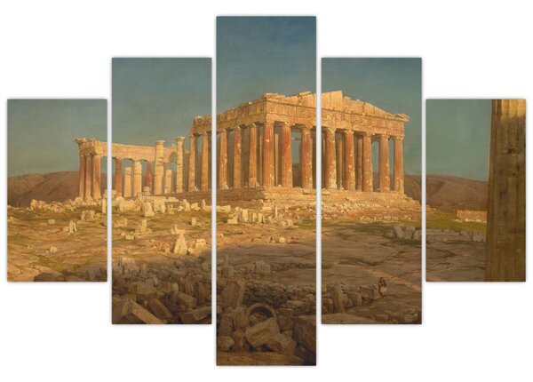 Slika - Frederic Edwin Church, The Parthenon, reprodukcije (150x105 cm)