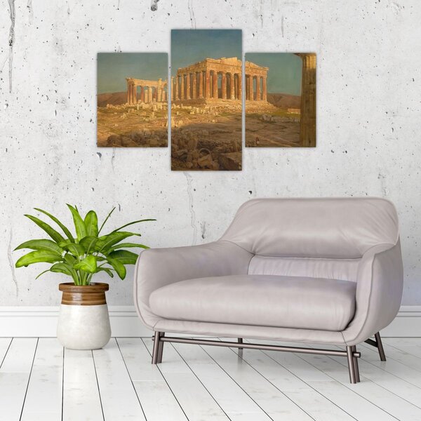 Slika - Frederic Edwin Church, The Parthenon, reprodukcije (90x60 cm)