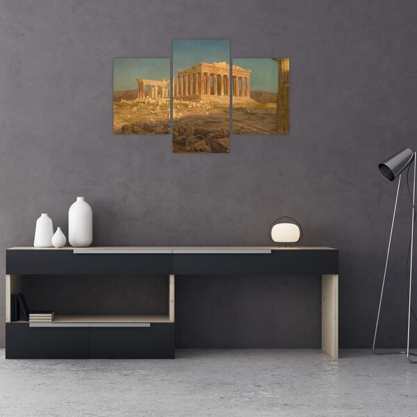 Slika - Frederic Edwin Church, The Parthenon, reprodukcije (90x60 cm)