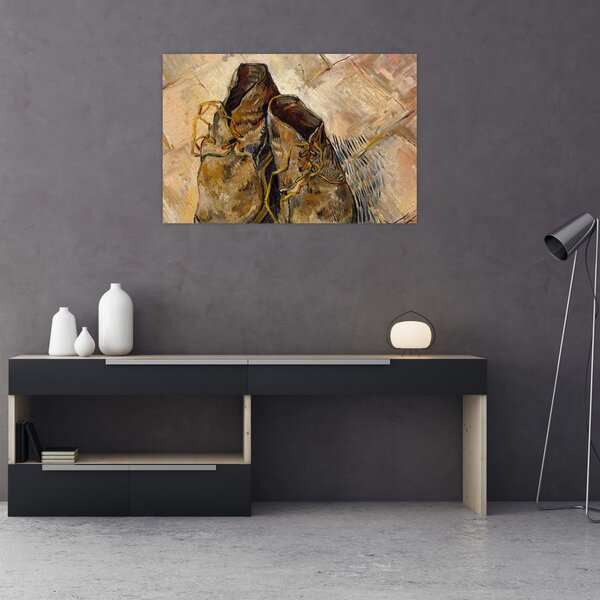 Slika - Vincent van Gogh, Shoes, reprodukcije (90x60 cm)