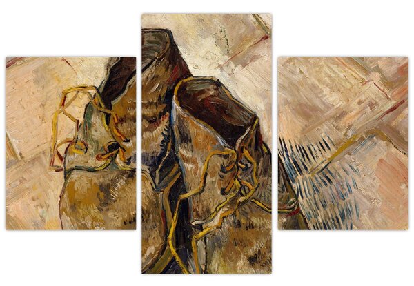Slika - Vincent van Gogh, Shoes, reprodukcije (90x60 cm)