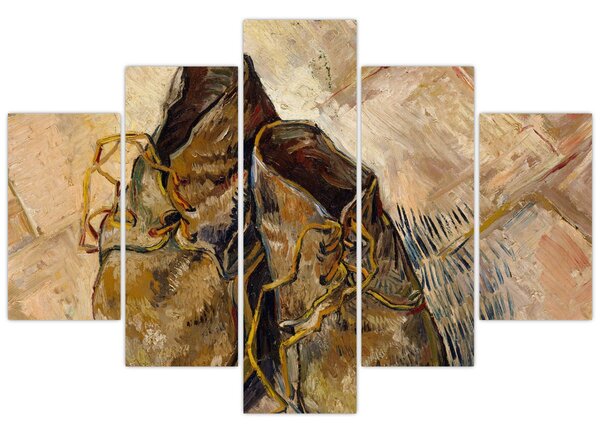 Slika - Vincent van Gogh, Shoes, reprodukcije (150x105 cm)