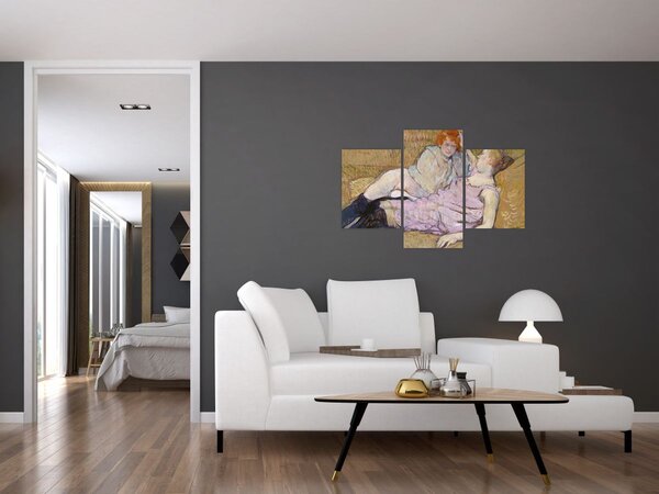 Slika - Henri de Toulouse-Lautrec, The Sofa, reprodukcije (90x60 cm)