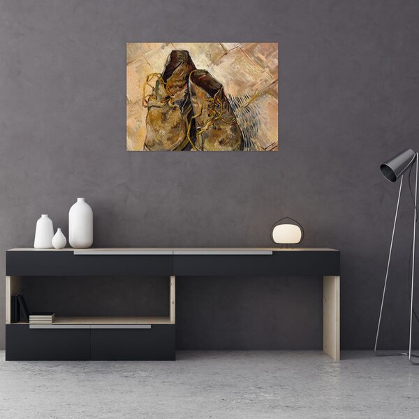 Slika - Vincent van Gogh, Shoes, reprodukcije (70x50 cm)