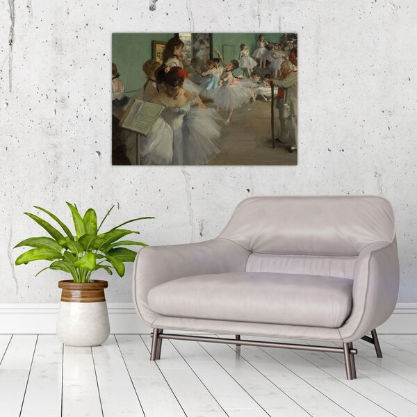 Slika - Edgar Degas, The Dance Class, reprodukcije (70x50 cm)