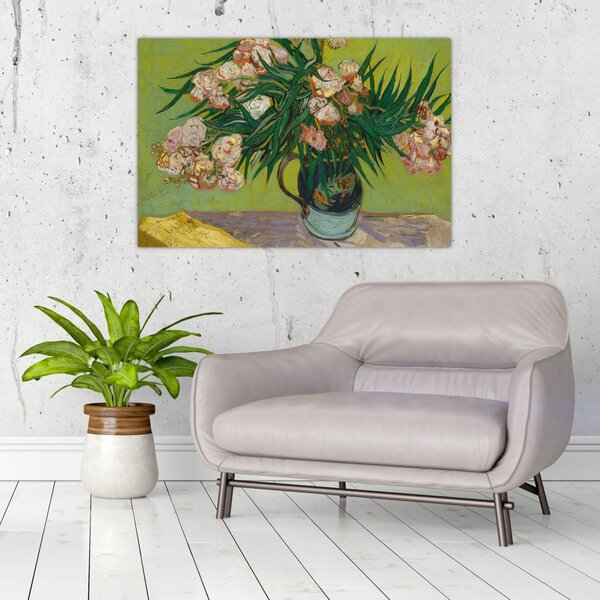 Slika - Vincent van Gogh, Oleanders, reprodukcije (90x60 cm)